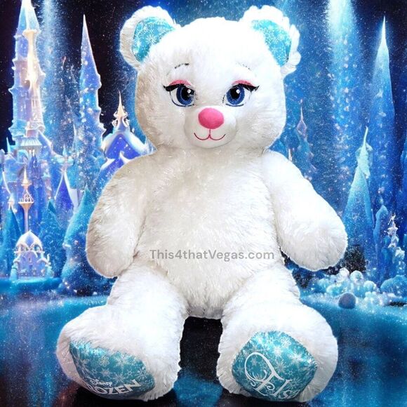 Build-A-Bear Disney Frozen white Elsa plush - Picture 3 of 7